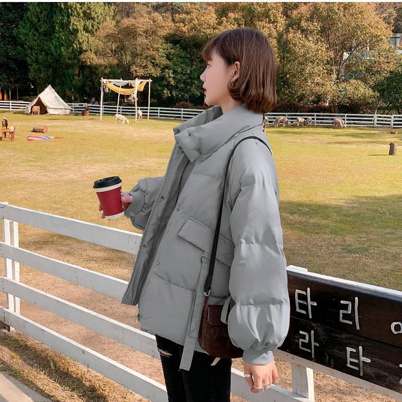 中綿コート レディース ライトアウター ショート丈 トップス カジュアル ゆったり ...