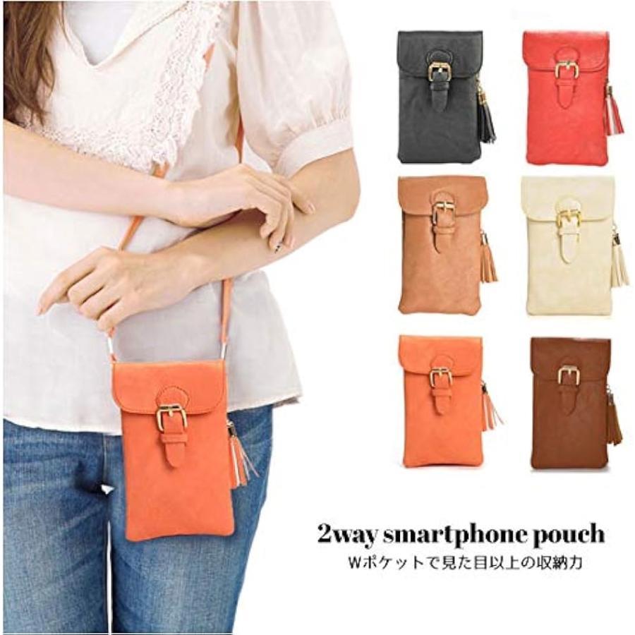 A1-3 2WAY ショルダー付 フリンジ ポーチ スマホポーチ ガジェットケース i phone6 6Plus対応 MP( e002) maruk2010-10072444 maruk shop サンプル画像3