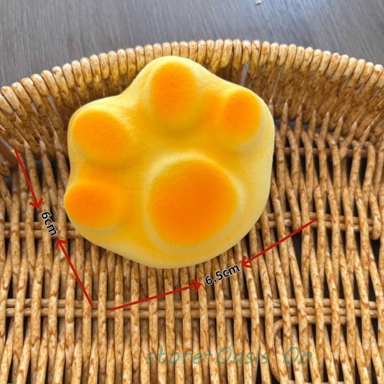 フード バラエティー 低反発 おもちゃ 4個セット かわいい チーズパン 低反発 パン型 フワフワ 雑貨 ぷにぷに ままごと スクイーズ キッズ おも maruk2010-10075128 maruk shop サンプル画像2