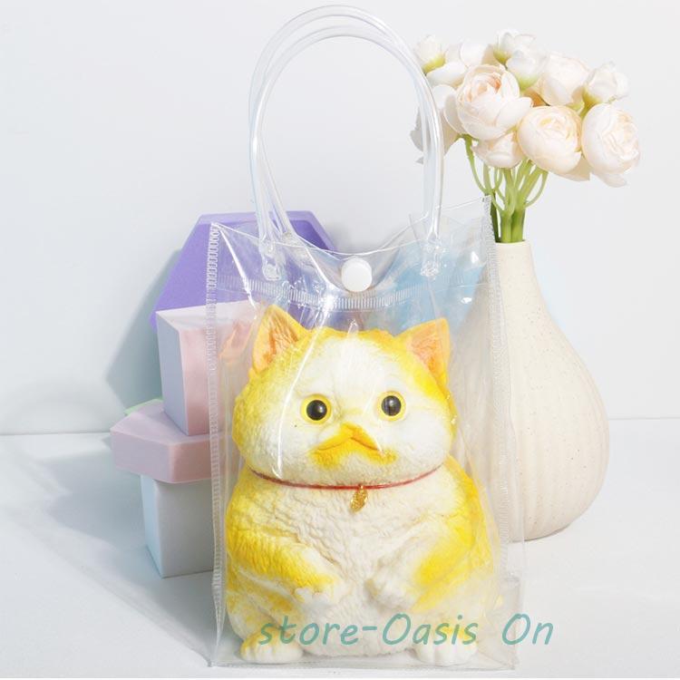 ストレス解消グッズ かわいい 猫 スクイーズ 動物 萌え 動物おもちゃ ネコおもちゃ ソフト感覚玩具 猫のおもちゃ スクイーズ 可愛い 装飾品 お祭り maruk2010-10075158 maruk shop サンプル画像2