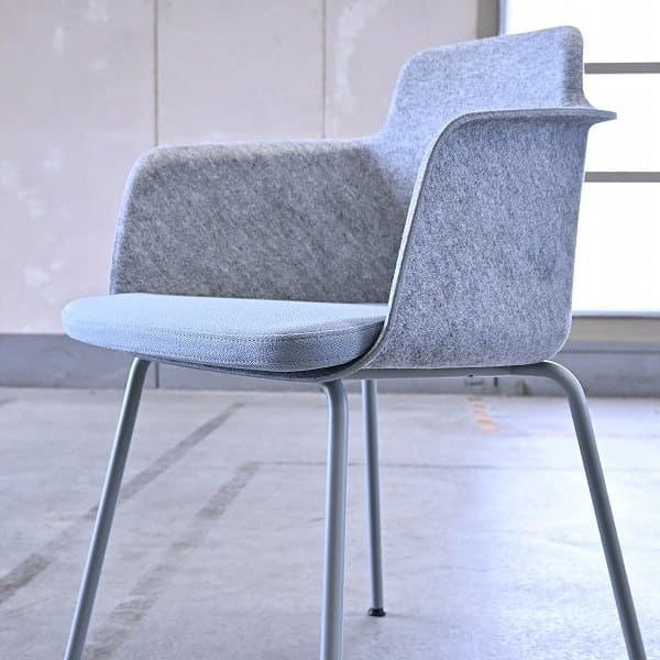 未使用品 Randers＋Radius 12万「TONO」ダイニングチェア レッグベースa ミッドセンチュリーモダン ミーティングチェア ラナス・ラディウス【中古家具/中古インテリア/USED家具ユーズド家具/リサイクル】