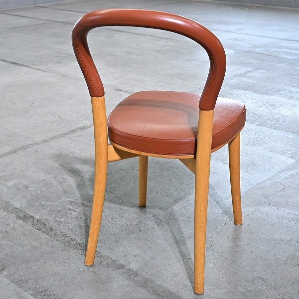 C【さらに✖️4値下げしました❗️】カッシーナ キャブ　アームレスチェア ブラウン 412 CAB（キャブ アームレスチェア） Cassina | カッシーナ・イクスシー