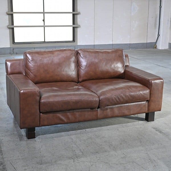 Rakuten - IDEE 23万「SERIEUX SOFA 160」ソファ 2.5P 本革 2.5シーター リビング ダイニング オフィス 店舗 ホテル ロビー イデー セリュー ソファ【中古家具/中古インテリア/USED家具ユーズド家具/リサイクル】