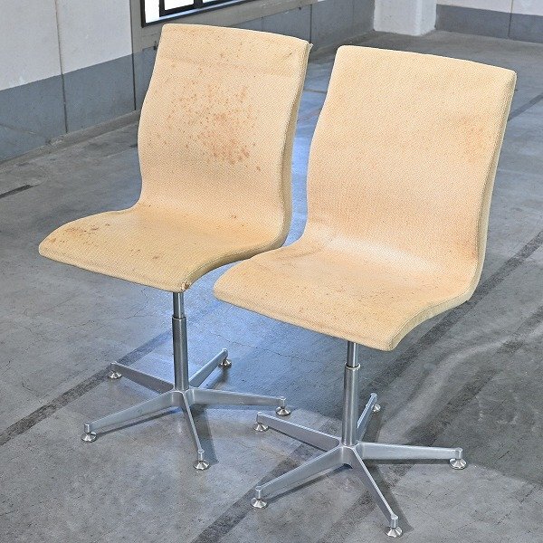 樂天商城 - デンマーク Fritz Hansen 80万「OXFORD」 チェア 2脚セット B Arne Jacobsen 1人掛け フリッツハンセン オックスフォード アルネヤコブセン【中古家具/中古インテリア/USED家具ユーズド家具/リサイクル】
