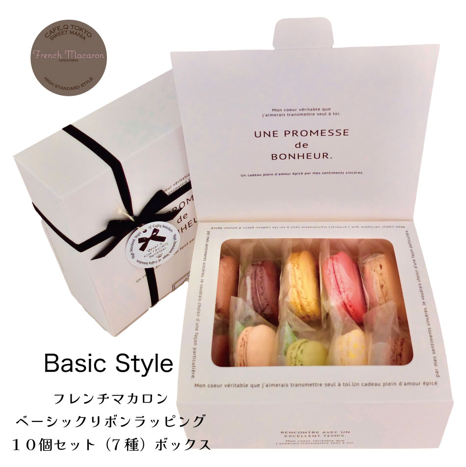 【誕生日】マカロン10個セット、2種類のラッピングから選べます/クリスマス 誕生日 記念日 お土産 手土産 プレゼント ギフト お年賀 お年始 お配りギフト バ...