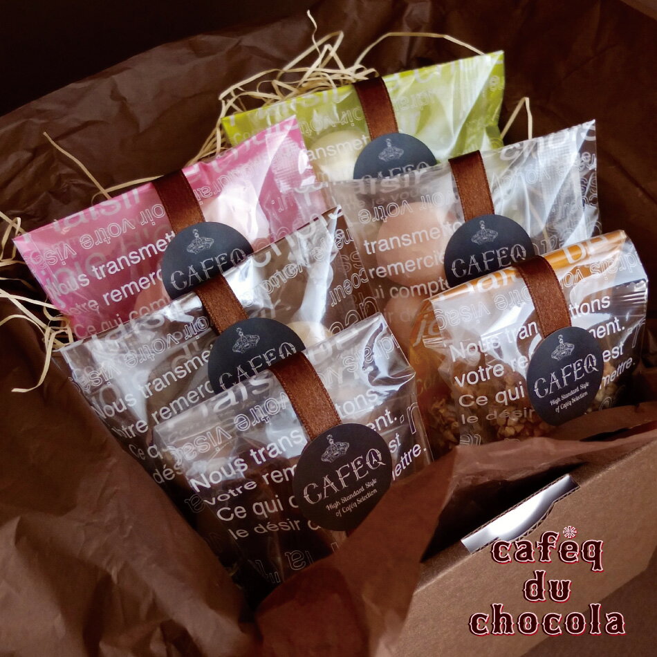 【ご挨拶・ギフト】6種 チョコレート 詰め合わせ /お歳暮 退職 お菓子 結婚式 お礼 小分け お祝い 誕生日 記念日 美味しい おしゃれ バレンタイン スイー...