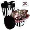 【誕生日 ギフト】 4種 チョコレート アソート/ストライプラウンドボックス/チョコ...