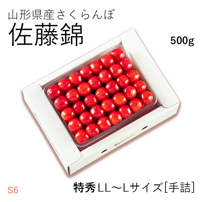 ＼ 期間限定 全品ポイント2倍／ 【贈答】さくらんぼ 佐藤錦 約500g ( 特秀 / LL〜 ...