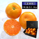 【先行予約/6月下旬~7月上旬発送分】【お中元】濃厚柑トロのお蜜柑「蜜ツ星(みつぼし)」 黒の化粧箱(中) S~Lサイズ 秀優混合 約1.8kg入(4)
