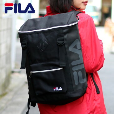 全品送料無料 フィラ FILA リュック リュックサック バッグ 大容量 通勤 通学 高校生 メンズ レディース ユニセックス 男女兼用 BOX型 おしゃれ オシャレ 大人 白 黒