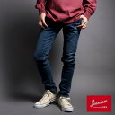 ポイント10倍 JEANISM EDWIN ジーニズム エドウイン ジーンズ メンズ デニムパンツ ジーパン スリム アメカジ ストレッチ 大きいサイズ 別注 テーパード Gパン ボトム ボトムス カジュアル ユーズド加工 大人 春 夏 秋 冬 30代 40代 50代 最強配送 RSL
