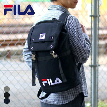 【FILA】【リュック】フィラ リュックサック バックパック バッグ リュックサック 大容量 通学 通勤 学校 学生 スポーツ シンプル スウェット メンズ レディース 男女兼用 ユニセックス 人気 おしゃれ a4 リュック 黒 【新作】 【q1】