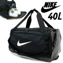 NIKE ボストンバッグ メンズ 冬 ポリエステル100% ブラック 40L BA5335