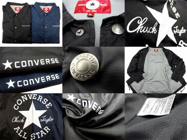CONVERSE コーチジャケット 大きいサイズ メンズ 春 ジャケット アウター ブラック/ネイビー 2L/3L/4L/5L アウター