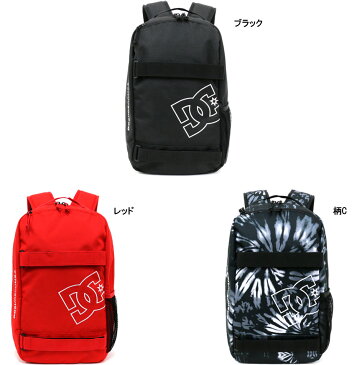 DC SHOES バッグ メンズ 春 ペンケース付き ブラック/レッド 容量18L 5130E801