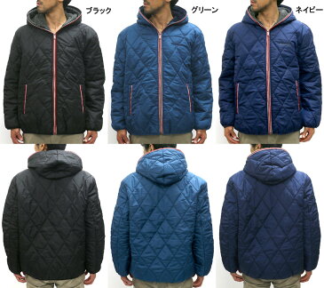 全品送料無料 CONVERSE アウター 大きいサイズ メンズ 冬 中綿 パーカー ブラック/グリーン/ネイビー 2L/3L/4L/5L