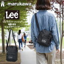 Lee リー ショルダーバッグ 縦型 ミニ 軽量 小さめ メンズ レディース ユニセックス ブランド ワンポイント ロゴ ポリエステル シンプル モノトーン おしゃれ オシャレ コーデ 人気 かわいい ペアルック メンズファッション 大人 30代 40代 50代 春 夏 秋 冬 最強配送 RSL