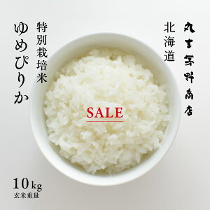 【新米】特別栽培米 ゆめぴりか 10kg (5kg×2袋) 北海道深川市音江町産 玄米 白米 分づき米 令和5年産 特A 米 お米 送料無料 産地直送 オプションで真空パックに変更可