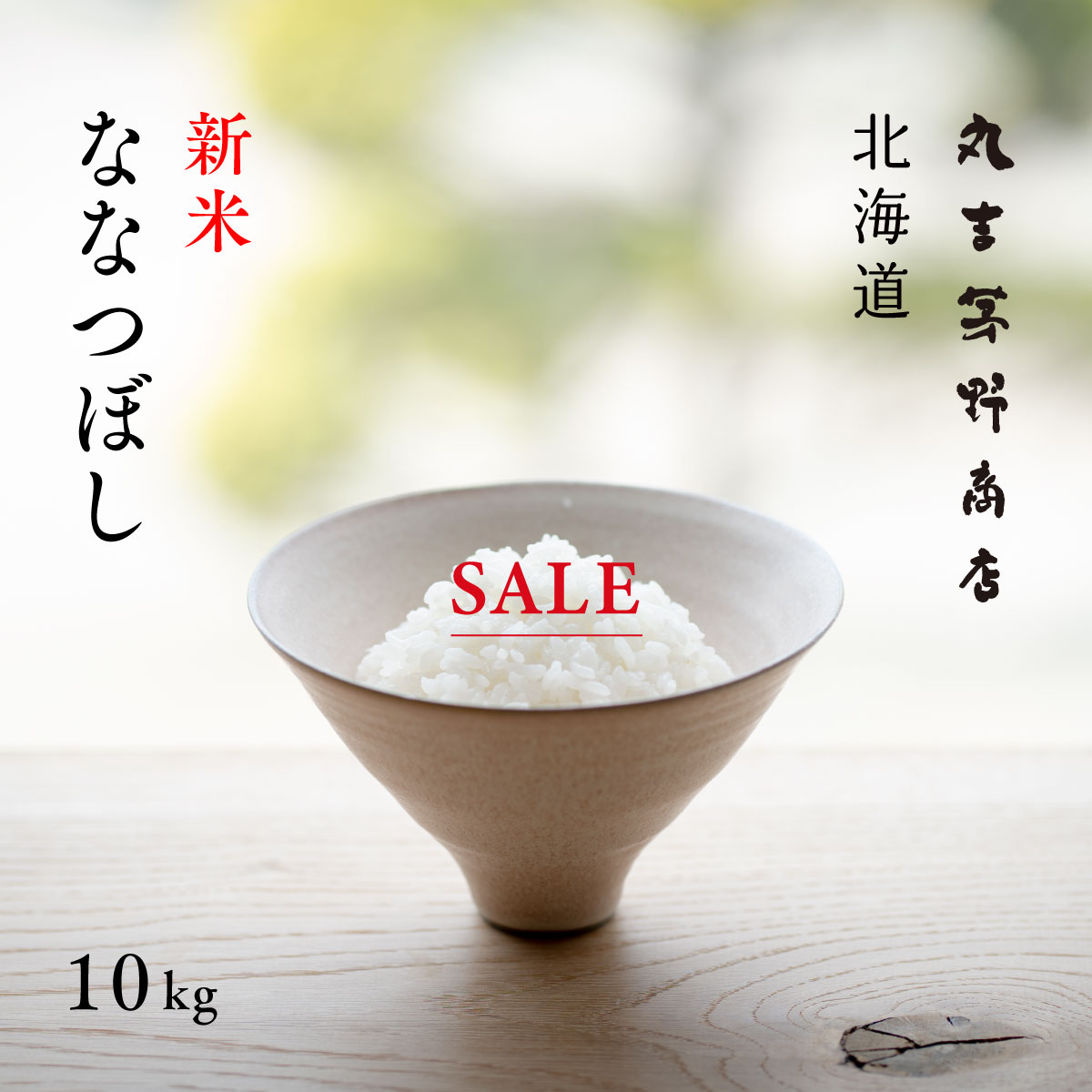 北海道産 ななつぼし 10kg(5kg×2袋) 上川・空知産限定 ＜白米＞ 令和元年産 【送料無料】