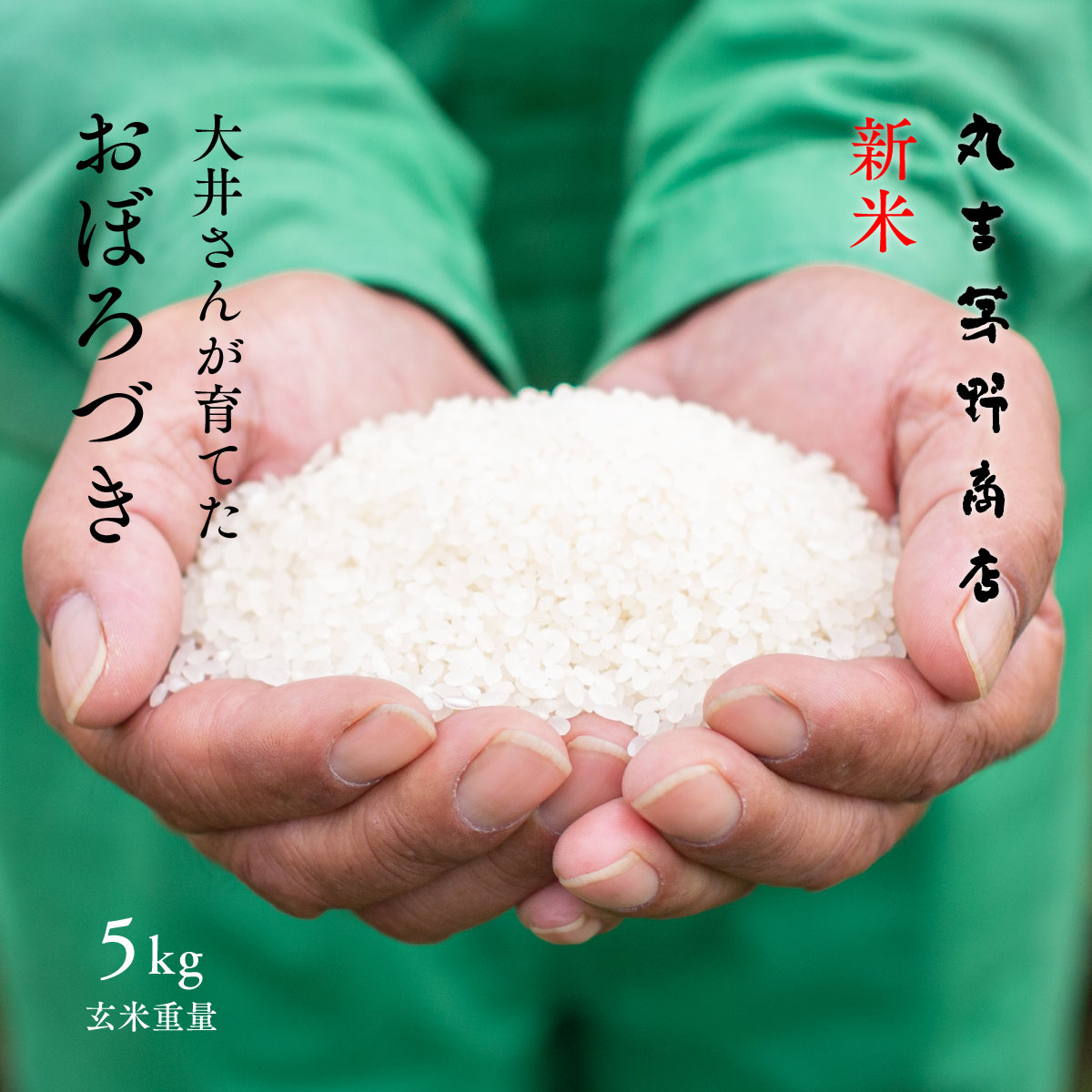 新米 大井さんが育てた「おぼろづき」 5kg 北海道妹背牛産 玄米 白米 分づき米 令和6年産 米 お米 送料無料 産地直送 オプションで真空パックに変更可のサムネイル