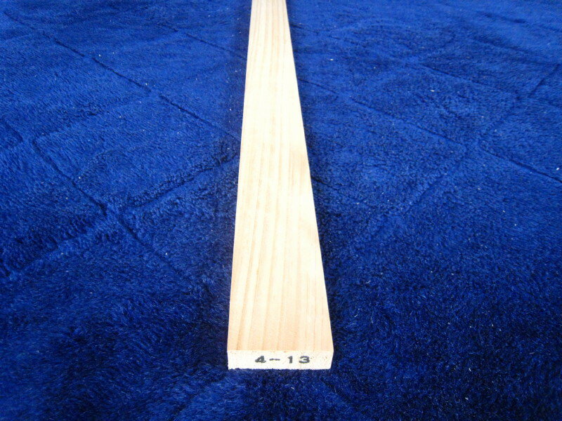 ひのき角材平板(ヒノキ・桧・檜）　12 ミリ×45 ミリ×910ミリ上　節なし材　H415 A
