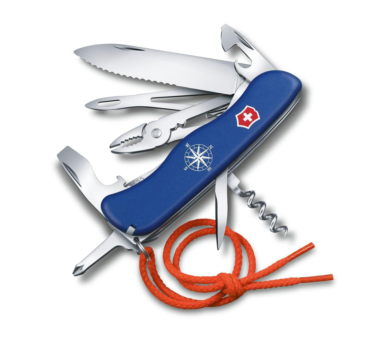 VICTORINOX ビクトリノックス スキッパー ブルー 0.8593.2W スイスアーミーナイフ ヨットマンズナイフ マリン用マルチツール 日本正規品 保証書付属 送料無料