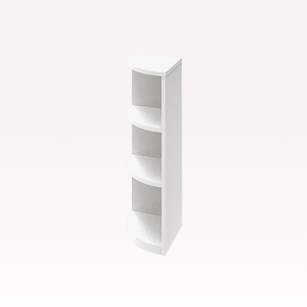 Rakuten - 【引戸シリーズ】セミオーダーカウンター下収納ぴったりくん エンドコーナー左置き 奥行30cm