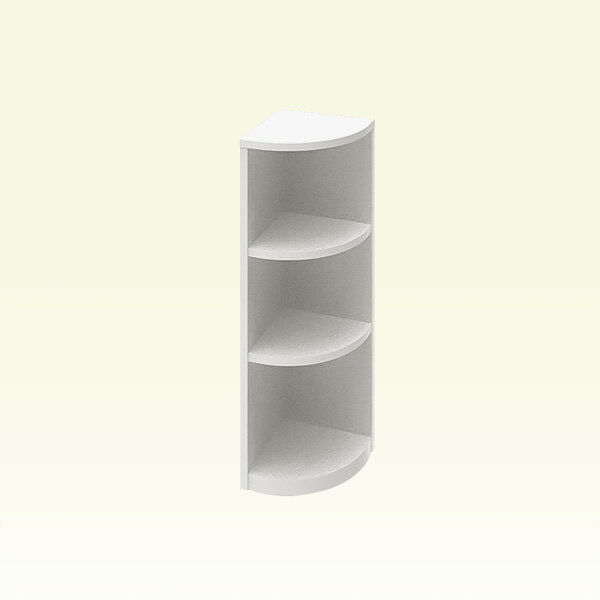 Rakuten - 【引戸シリーズ】セミオーダーカウンター下収納ぴったりくん エンドコーナー右置き 奥行25cm