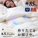 日本製 羽毛ダウンケット 夏用...