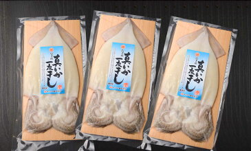 【3パックセット】三陸産　真イカの一夜干し　食べごたえあります「大」サイズ　【同梱商品】【イカ】【するめいか】【スルメイカ】BBQ、バーベキュー、キャンプ