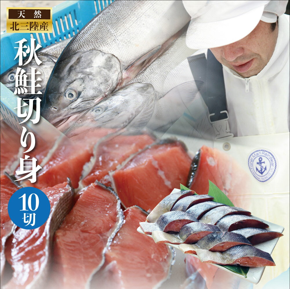 素材を楽しむ秋鮭切り身たっぷり10切【無塩でお届けします】1切約60g、白鮭/さけ