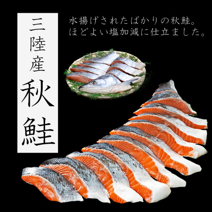 冷凍新巻鮭　約2.5kgの新巻鮭半身分を切り身でお届け！！10切〜13切 Salmon【グルメ_DL】