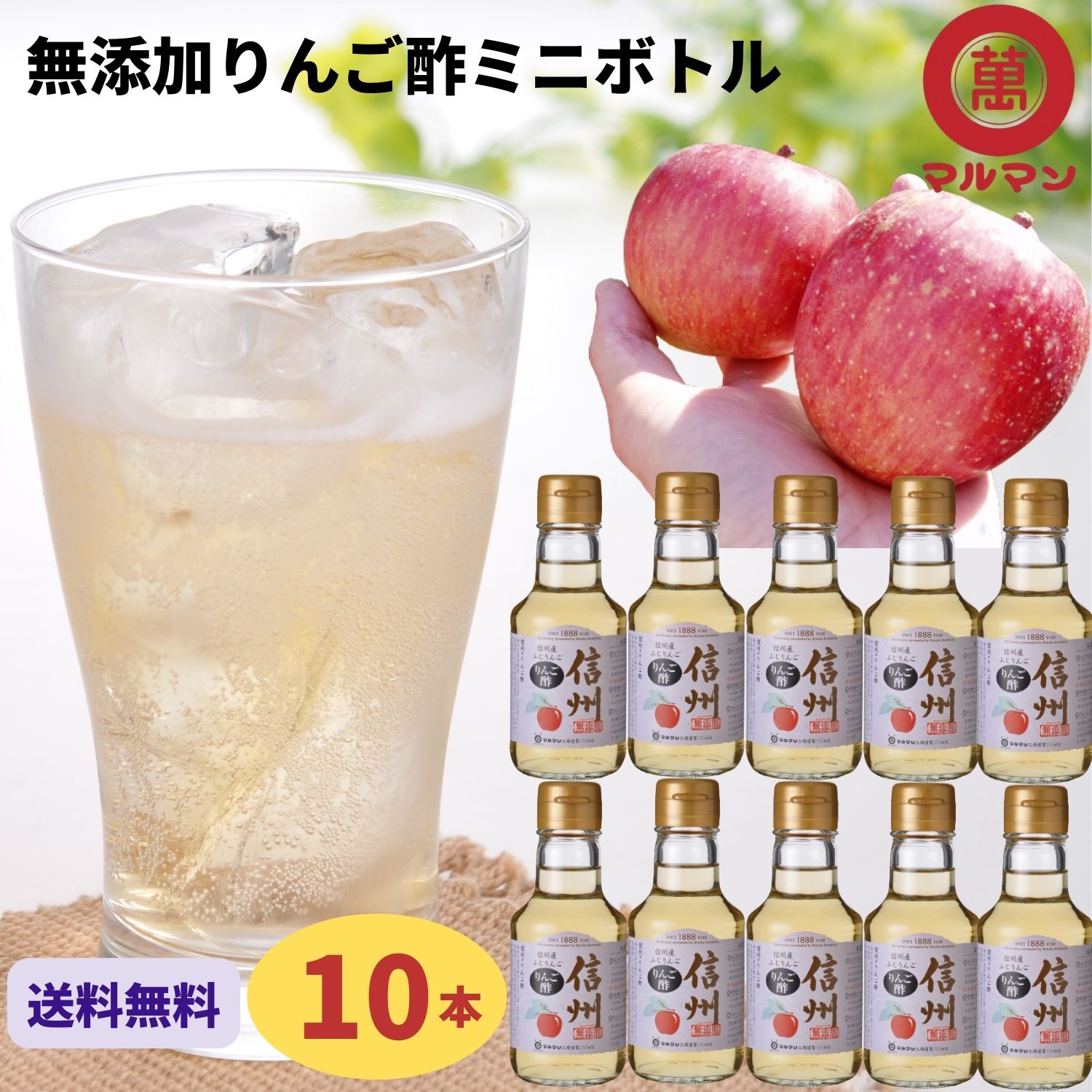 送料無料 りんご酢 無添加 リンゴ酢