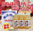 いずみ会の山形産りんご100%ジュース「おらほのりんご」1000ml×6本 リンゴ 林檎 歳暮 ギフト アップル 楽ギフ_のし 楽ギフ_のし宛書 楽ギフ_メッセ