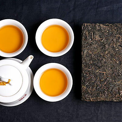 『茯茶(ふーちゃ)(ふー茶)』400g茶葉黒茶ダイエット茶極品プーアル茶送料無料茶葉通販プーアル茶専門店マルメロ