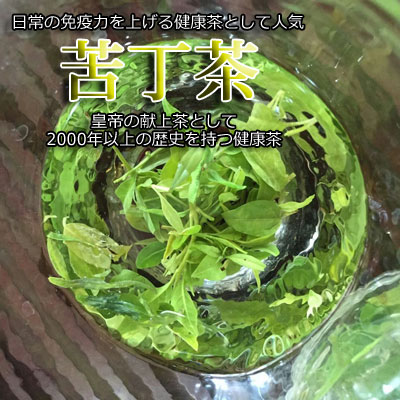 苦丁茶（青山緑水）50gくうていちゃ・くうちょうちゃ美容茶 健康茶ダイエット茶中国茶専門店マルメロ送料無料メール便