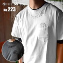 ネオテライズ 春夏 吸汗速乾 綿 コットン100 ラインストーン Tシャツ 半袖 おしゃれ かっこいい neoterize No.223