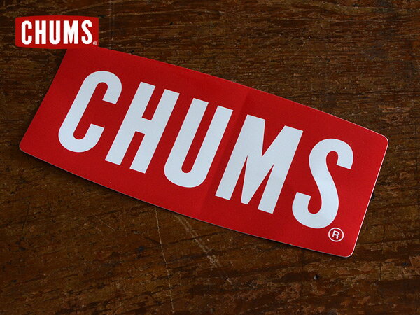 CHUMS Sticker CHUMS Logo Medium / ステッカーチャムスミディアム■CH62-1071【レディース＆メンズ アウトドア シール チャムス 】■7006877【zai0★】