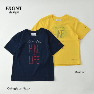 【40％OFF】【メール便可】コロンビア PY2033-LM HIKE＋LIFE Tシャツ キッズ ジュニア トップス 半袖 カットソー シンプル プリント コラボT 防虫加工 紫外線カット アウトドア 子供服 Columbia 4020642 19fn-t【SALEsaleセールバーゲン】【SS】