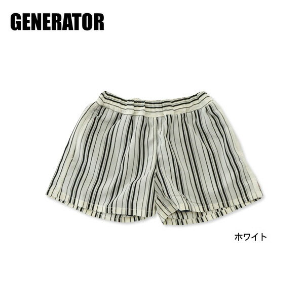 楽天マルミヤワールド【83％OFF】GENERATOR　ストライプショートパンツ■056203-MG【キッズ＆ジュニア　ボトムス　ボトム　ズボン　ジェネレーター 】■4012223【S5B-b】 ot-ot【SALEsaleセールバーゲン】