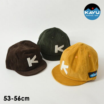 【メール便可】カブー　19820939-FM Kids Cord BB Cap キッズ 帽子 ボウシ ぼうし キャップ ベースボールキャップ コーデュロイ アジャスター付き アウトドア カジュアル サイズ調節可能 国産 日本製 KAVU 7008757 21af