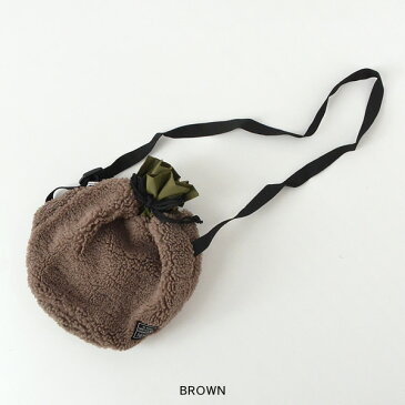 【50%OFF】【メール便不可】ネオ 3221304-MG Boa Shoulder Bag/ボアショルダーバッグ キッズ 巾着バッグ 鞄 カバン かばん 無地 ヒョウ柄 ニードルワーク NeWo 7010032 21af-7【SALEsaleセールバーゲン】