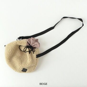 【50%OFF】【メール便不可】ネオ 3221304-MG Boa Shoulder Bag/ボアショルダーバッグ キッズ 巾着バッグ 鞄 カバン かばん 無地 ヒョウ柄 ニードルワーク NeWo 7010032 21af-7【SALEsaleセールバーゲン】