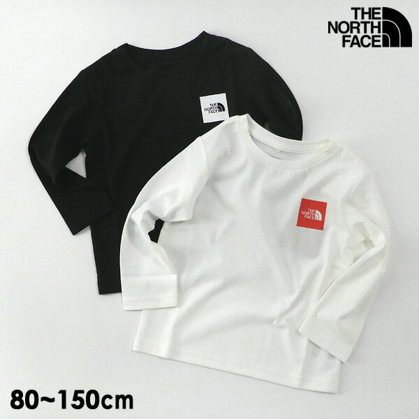 ノースフェイス ロングスリーブスクエアロゴティー キッズ ベビー トップス　長袖　長袖Tシャツ　ロンT 子供服 THE NORTH FACE 4025064 NTB32250_NTJ32250-15mm-I【メール便可】