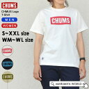 チャムスロゴTシャツ メンズ レディース 半袖Tシャツ 半そで ボートロゴ アウトドア ブランド シンプル CHMUS Logo T-Shirt CHUMS チャムス 1000990 CH01-2277_CH11-2277-mXXLm【メール便可】 ppd20 21SU out-m