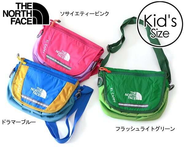 【2014春夏新作】大切な宝物は自分で持ちたいTHE NORTH FACE　K EL eappy / キッズ　エル　キャピー　■NMJ71406【　キッズ＆ベビー　　ポシェット　ショルダー　バック　バッグ　カバン　斜めかけ　ザノースフェイス　】■7005318【5250円以上で送料無料】【楽ギフ_包装】【楽ギフ_のし】【楽ギフ_メッセ】