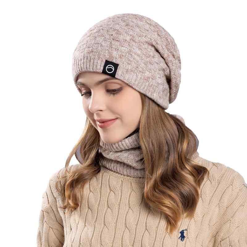 [ZVCXOE] ニット帽 ネックウォーマー セット レディース 冬 ...(3.0)