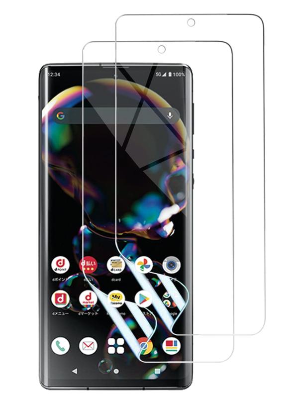 樂天商城 - 【2枚セット】AQUOS R6 SH-51B/LEITZ PHONE 1 フィルム [Kakuki] Aquos R6 /LEITZ PHONE 1 保護フィルム 指紋認証が可能 TPU素材 3D設計 浮き防止 気泡レス 滑り心地 キズ修復 Aquos