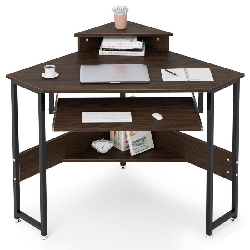 DEWEL デスク 机 コーナーデスク PCデ�