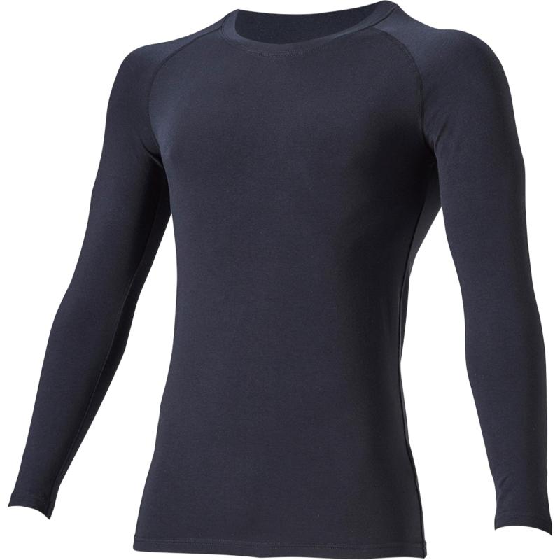 [武蔵野ユニフォーム] 村上被服 鳳皇 HOOH 485 ホットインナー コンプレッション アンダーシャツ 裏微起毛 UVカット 秋冬 S～5L 作業服 <025-485>